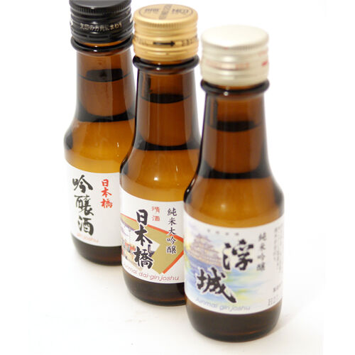 季節のおすすめ商品 日本橋吟醸酒セット 100ml×3本セット 日本酒