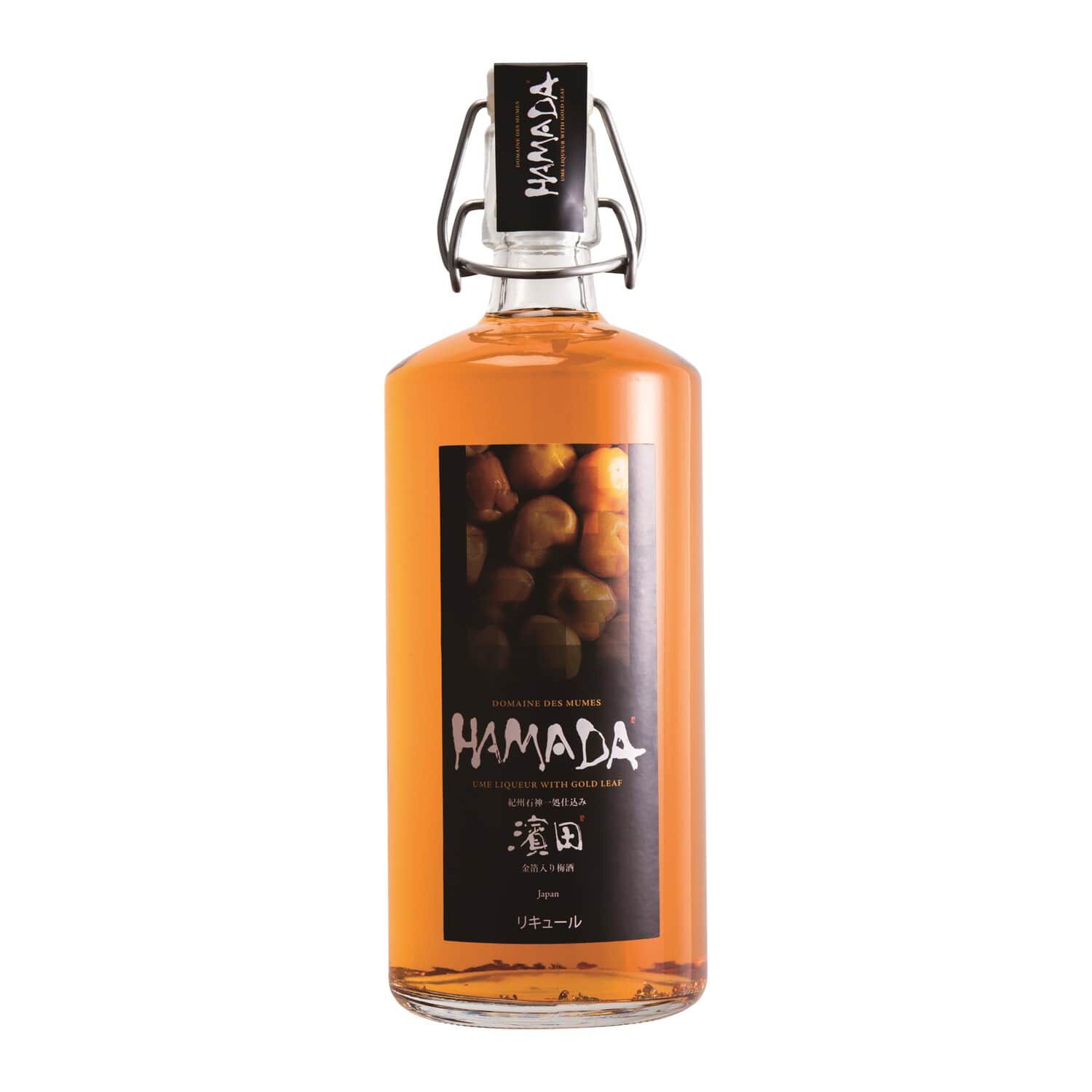 最適な材料 濱田 750ml 金箔入り梅酒「HAMADA」 その他