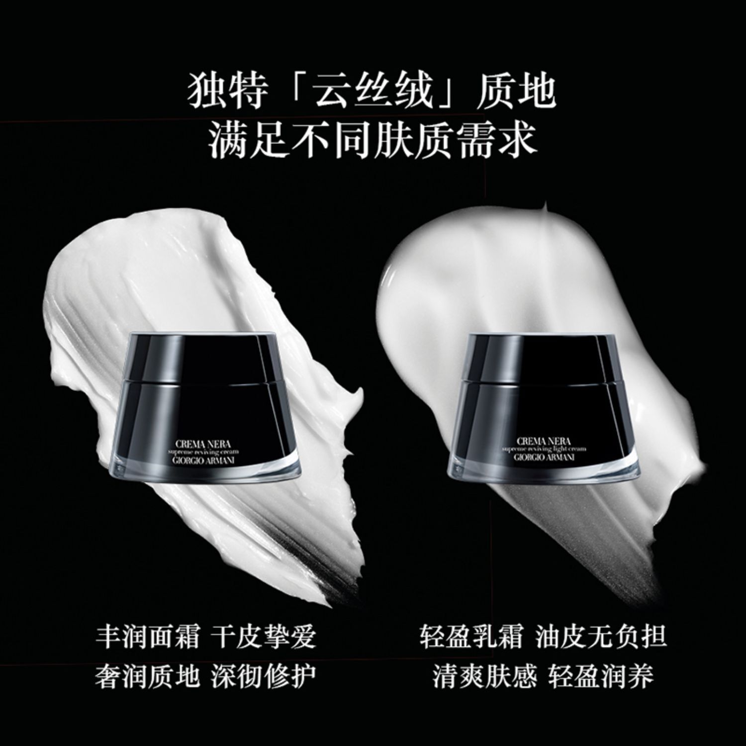 Giorgio Armani Upgraded Crema Nera Supreme Reviving Light