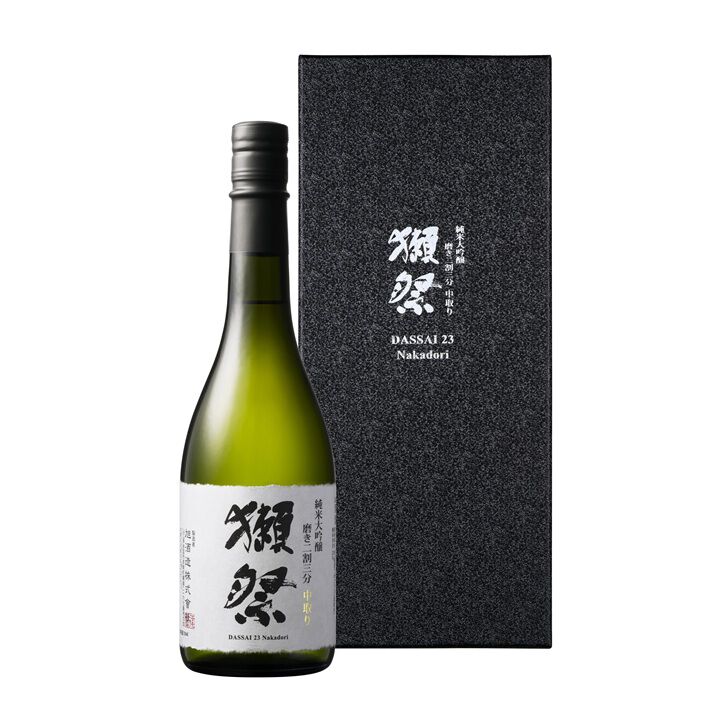 お手軽価格で贈りやすい 獺祭 旭酒造 純米大吟醸 720ml 中取り 磨き二割三分 日本酒