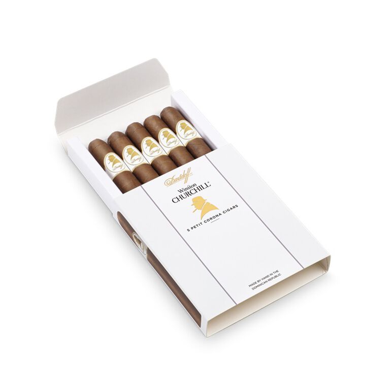 DAVIDOFF WINSTON CHURCHILL PETIT CORONA - 5'S