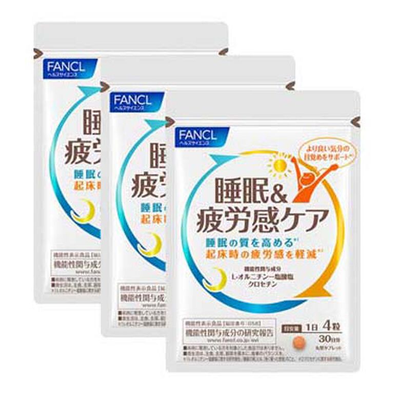Sleep & Fatigue Care　Approx. 90 days