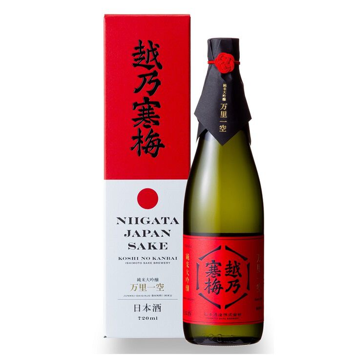 越乃寒梅 純米大吟醸 万里一空 720ml