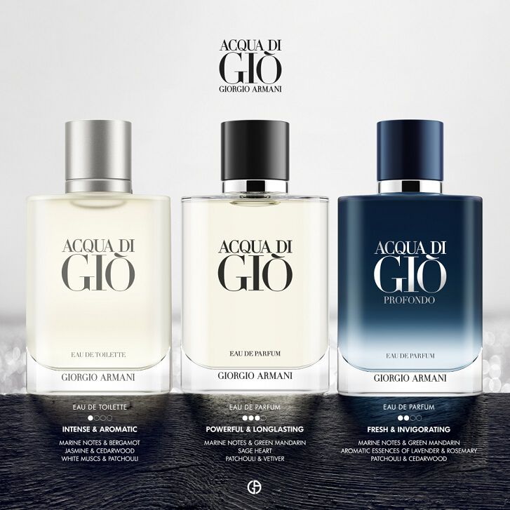 ACQUA DI GIÒ HOMME EAU DE TOILETTE 100ML