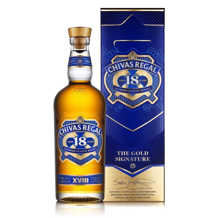 CHIVAS REGAL 18 YEARS OLD SCOTCH WHISKY 700ML CHIVAS REGAL 18 YEARS OLD SCOTCH WHISKY 700ML
