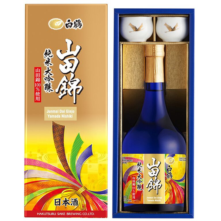 Hakutsuru Junmai Dai Ginjo Yamada Nishiki Gift Set 720ml
