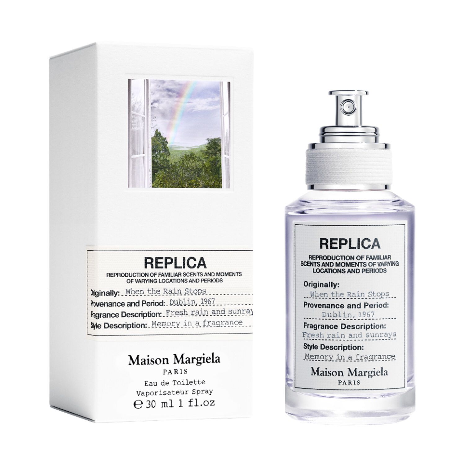 入荷nowオンラインストア レプリカ オードトワレ ウェン ザ レイン ストップス 30ml 香水(ユニセックス)