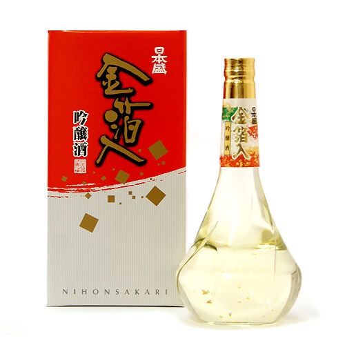 半額 福袋の通販 日本盛 純米吟醸 金箔入り 720ml 日本酒