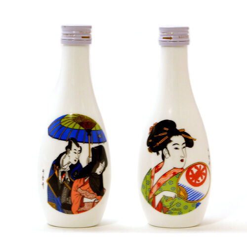 宮の雪 浮世絵セット 日本酒 300ml×2