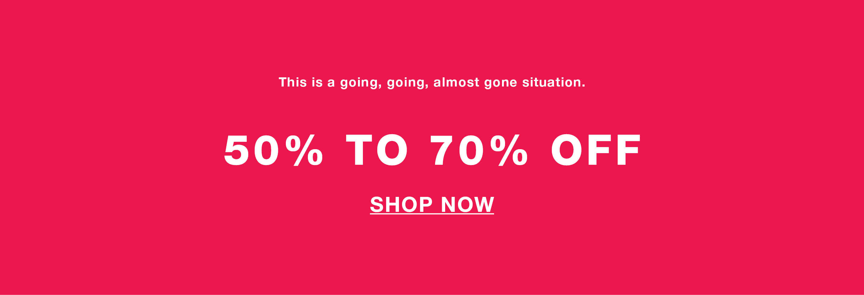 sale banner